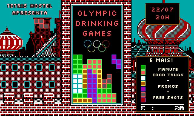 Olympic Drinking Games + Mamute Food Truck